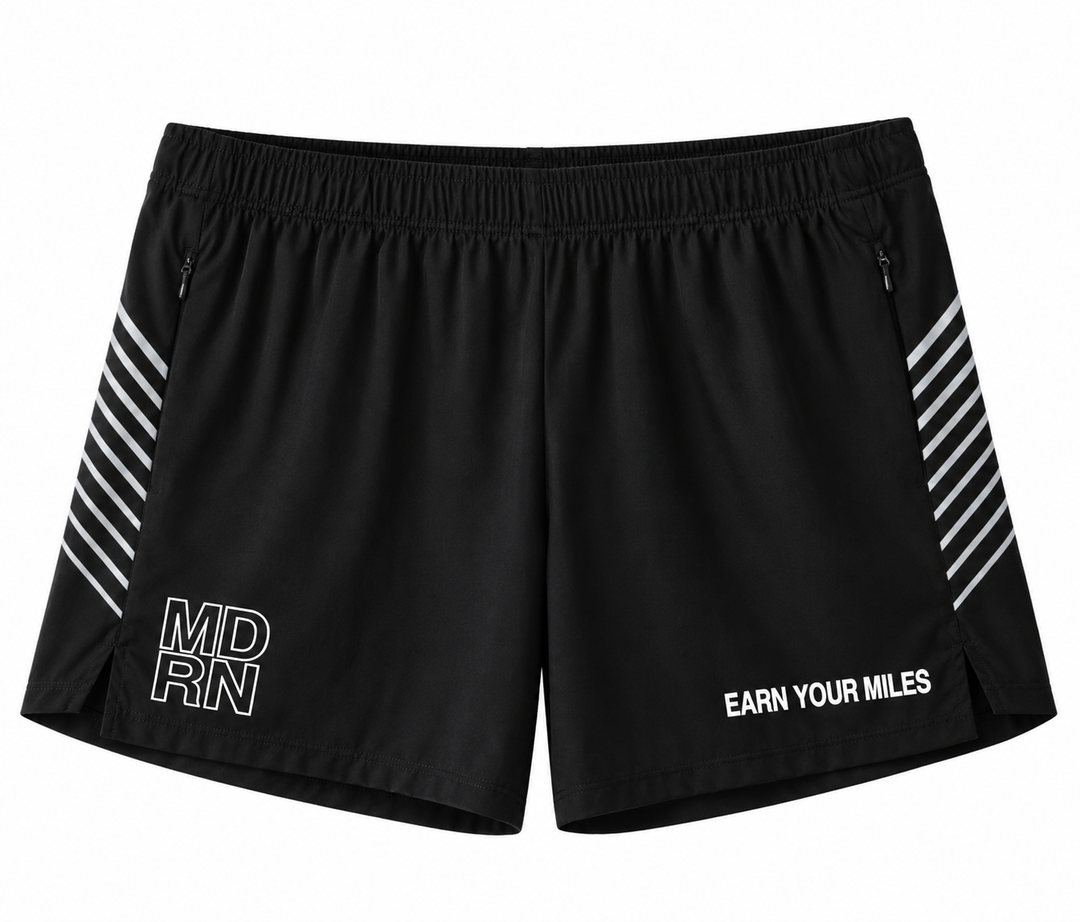 MDRN Side-Stripe Performance Shorts
