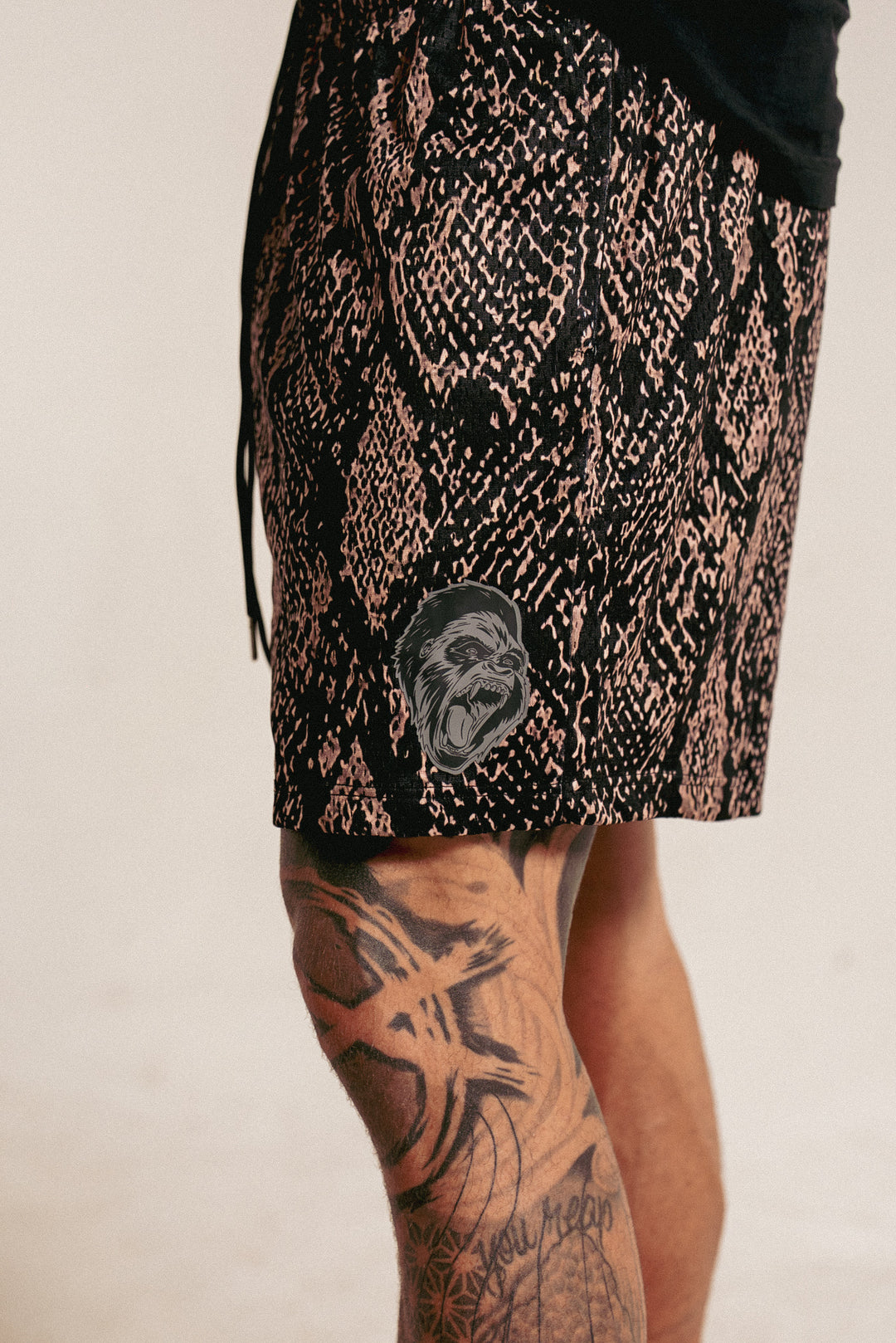 Snake Shorts - Brown