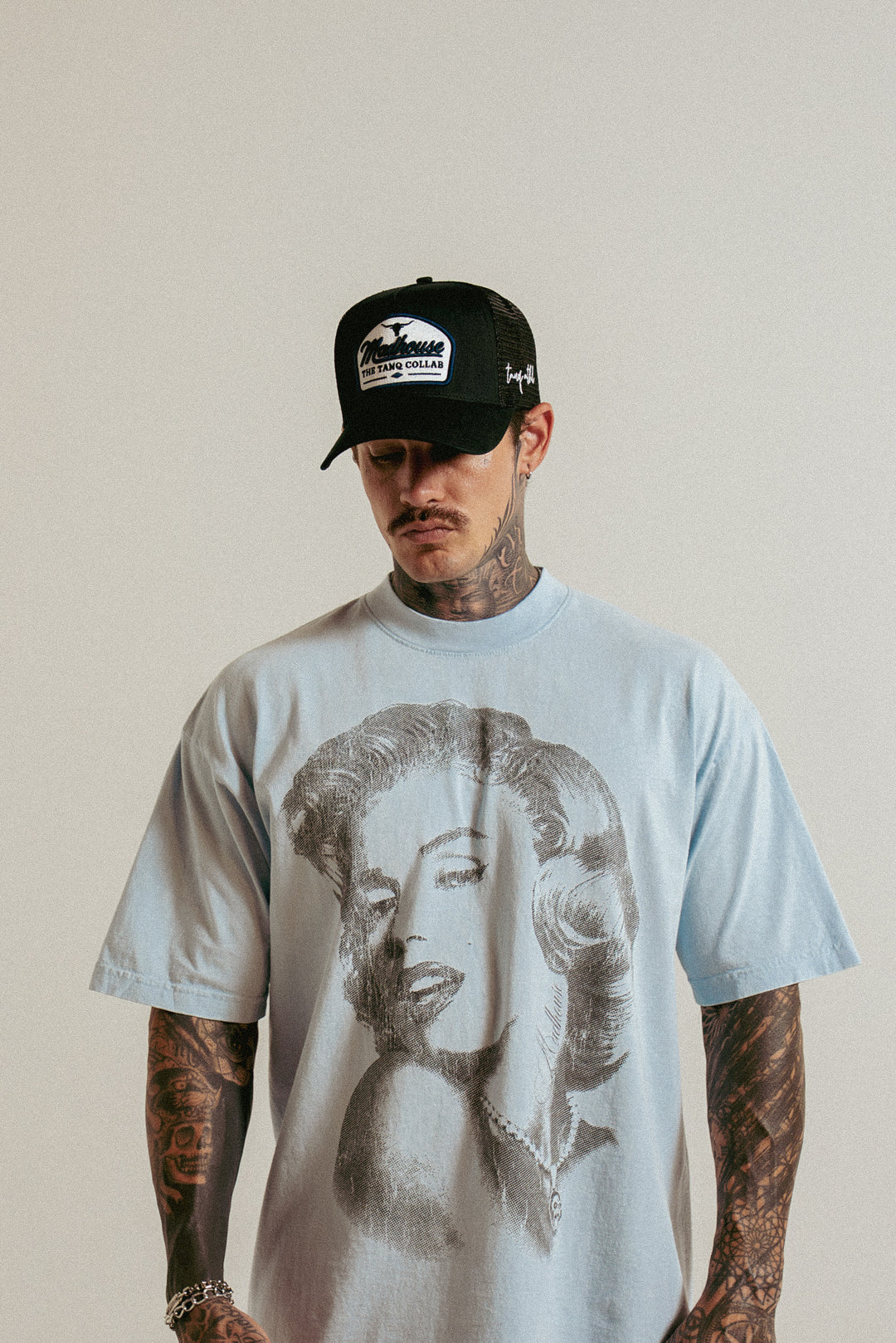 Marilyn Monroe Tee - Light Blue