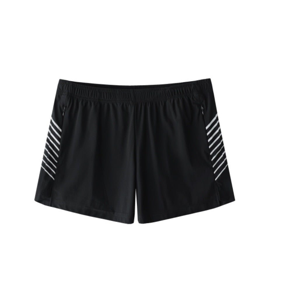 MDRN Side-Stripe Performance Shorts